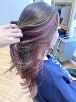 コワファースト  させぼ五番街店(COIFF1RST)&nbsp;ピンク×インナーカラー