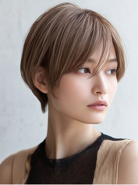 ロッソ ヘアアンドスパ 谷塚店(Rosso Hair&SPA) 前髪顔まわりカット/外ハネボブ/丸みボブ/ショートボブ