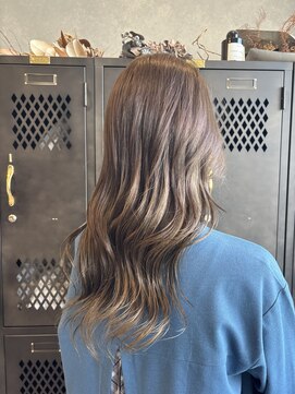 アチーブリス(achieve Liss) 透け感ブラウン