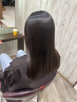 アース 三田南ウッディタウン店(HAIR&MAKE EARTH)&nbsp;韓国風レイヤーカットストレート