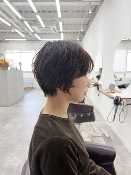 シー 自由が丘(sii.) ニュアンスパーマ/くびれショート/ショートパーマ