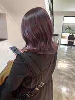 アクシス 栄店(`AXIS)&nbsp;ピンクベージュ/アンブレラカラー/クールショート/前髪/栄矢場町