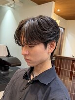 アトラクト バイ ラック 津田沼(Attract by LUCK) フェザーショート/津田沼/メンズパーマ/メンズ/メンズカット