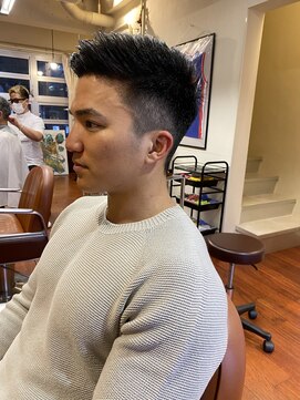 カミュー 高岳(CAMUE) 王道アップバングショートフェード