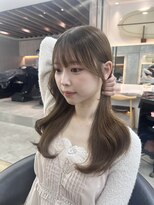 ロンドシエル 横浜(Lond ciel) オリーブグレー/ブリーチなし/マロンベージュ/黒髪/小顔/横浜