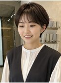 ショートボブパーマボブニュアンスルーズパ-マ大人可愛い川崎