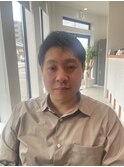 ショートハーフアップバング