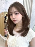 ☆レイヤーカット韓国ヘア小顔前髪顔まわりカット髪質改善銀座☆