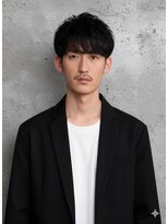 ヘアーズ ベリー 香椎店(hairs BERRY)&nbsp;【モテ髪】無造作ニュアンスパーマで魅せる大人の黒髪マッシュ