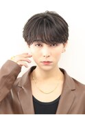 MEN"Sナチュラルニュアンスフェザーシースルーラウンドマッシュ