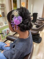 マニッシュ(mannish)&nbsp;七五三7歳ヘアメイク