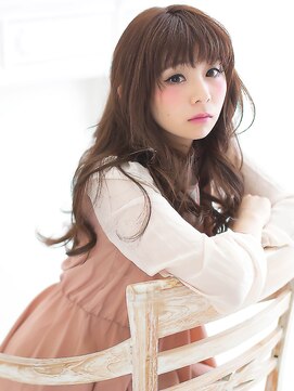 アンド 天王寺店(AND) 褒められランダムカールロング