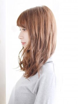 ヘアメイク ナル(hair make nalu) Aラインのミックスカールスタイル