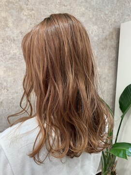 ソワンドゥブレス 瓜破店(soin de brace) オレンジベージュ