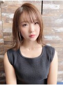 パツっと感が可愛い外ハネボブ