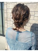 ヘアアレンジ ボブアレンジ 結婚式
