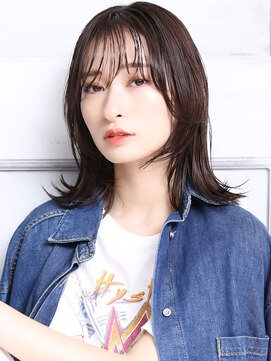 クラッチムク 博多口(CLUTCH muk.) 大人可愛い小顔美髪ツヤ髪こなれヘア似合わせカット外ハネA5