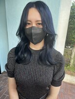 ドクターズサロン レラパール -高知　Lela Pearl- 韓国ブルーブラックカラー　くびれカット