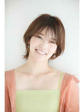 ヘアリゾートハピネス 陽光町 愛され♪ショートウルフスタイル