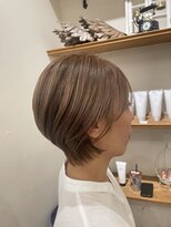 ゴーシェン 津田沼本店(Goshen)&nbsp;白髪ぼかしカラー×ショートボブ