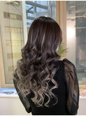 プルエクステでつくる海外グラデーション