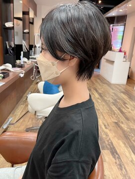 スリー(Th:ree) 大人可愛い20代30代40代黒髪ハンサムショート◎