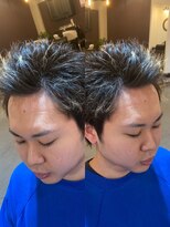 オーバー 町田店(OVER)&nbsp;スパイキーショート×ツイストパーマ