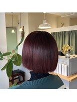 ブレス ヘアー リーベ(Bless HAIR Liebe)&nbsp;20代30代40代ストレートボブリップラインピンクラベンダー