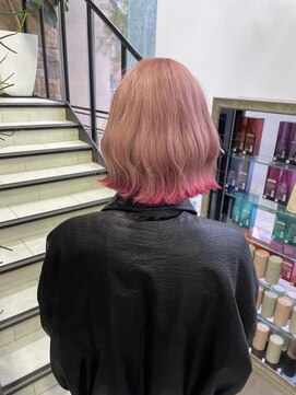 ゼスト 吉祥寺店(ZEST) 韓国ヘア/エンドカラー/ピンクベージュ　吉祥寺桜
