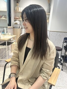 ゼストソエル(ZEST soell) 髪質改善 ストレートロング