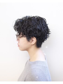 ルプラ ガーデン(le-pla garden) パーマショート#ケアパーマ#マッシュ#簡単スタイリング#豊橋