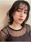 20代30代顔まわりレイヤー顔わまりカット後れ毛ボブレイヤー