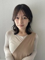 アム(amu)&nbsp;くびレイヤー/くびれミディ/シースルーバング/2wayバング