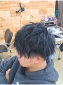 ショートカット ストレートアイロン仕上げ