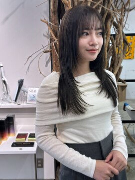 ソーソー(SoSo) 《SoSo》ロングレイヤー×オリーブベージュ