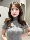 韓国ヘア/レイヤーカット/顔まわりカット/前髪カット/小顔カット