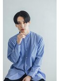 【Hairate本川越】センター分けマッシュ