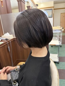 シャンプー ボーイ 宮崎柳丸店(SHAMPOO BOY) ボブ【カラー/ボブ】