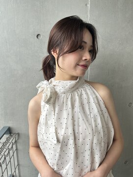 アリスバイアフロート 自由が丘(ALICe by AFLOAT) 顔周りカット/レイヤー/ミディアム