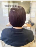【cut ＋color】  minibob ×  redcolor