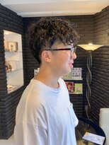 ヘアーアンドカラー ルジャルダン 葛西店(le jardin) カッコよく決まる強めスパイラルパーマ!