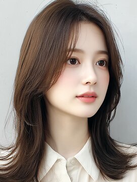 サロンドアイ(salon de i) 艶感ロング × ナチュラルブラウン