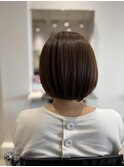 ベージュボブ