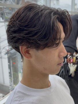 フィフス 天神大名(fifth) 天神メンズパーマフェザーパーマシャドウパーマセンターパート