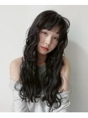 ＜ゲスト＞ラフに崩して可愛い◎エアリーウェーブロング