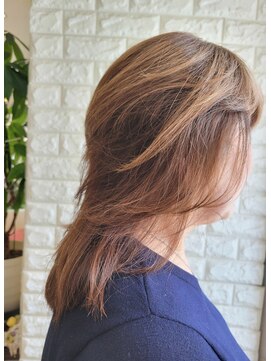 松本平太郎美容室 吉祥寺パートファイブ(PART5) 30代40代50代×ロングウルフ