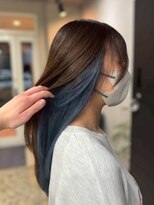 コタ 水戸(COHTA)&nbsp;レイヤーカットミルクティーベージュブリーチなしダブルカラー