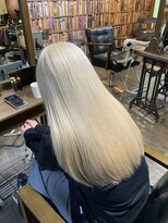 エイチエムヘアーホーム 池袋2号店(H M hair home)&nbsp;ホワイトブロンド
