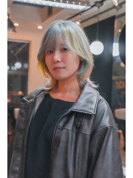 チックタック モーガン エアライン(TICK-TOCK MORGAN airline) 【MORGAN】セクションカラー/ライトブルー