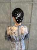 お呼ばれヘアセット